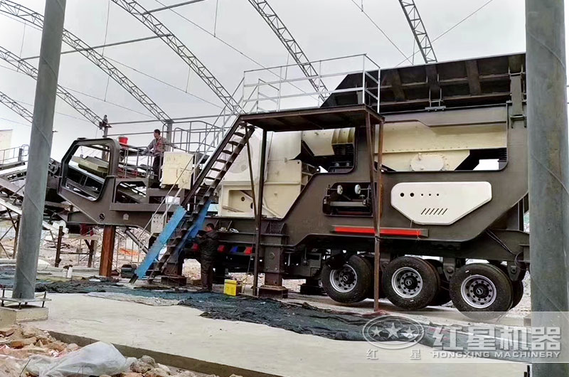 移動顎破作業(yè)現場